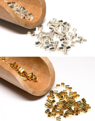 Quetschröhrchen Crimp Röhrchen 925 - Silber